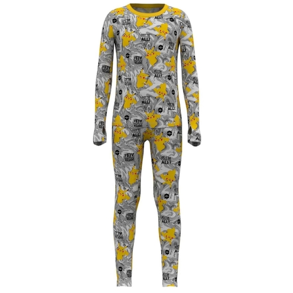 ClimateRight by Cuddl Duds Pokémon Boys Thermal Set Size Medium 8/10 - Picture 10 of 11
